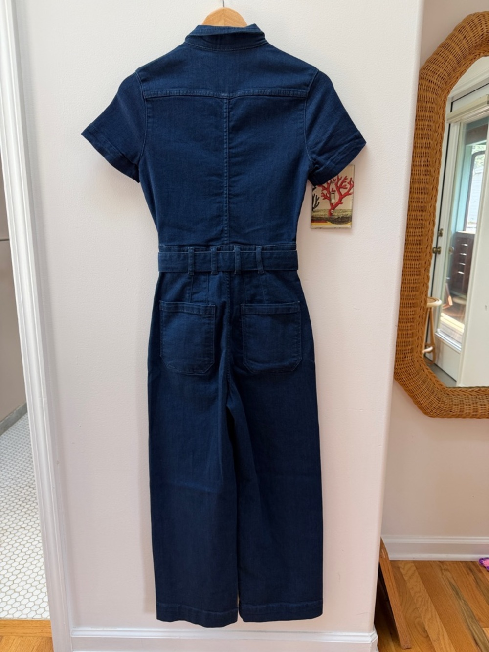Maeve Anthropologie The Colette Denim Jumpsuit - Picture 2 of 7